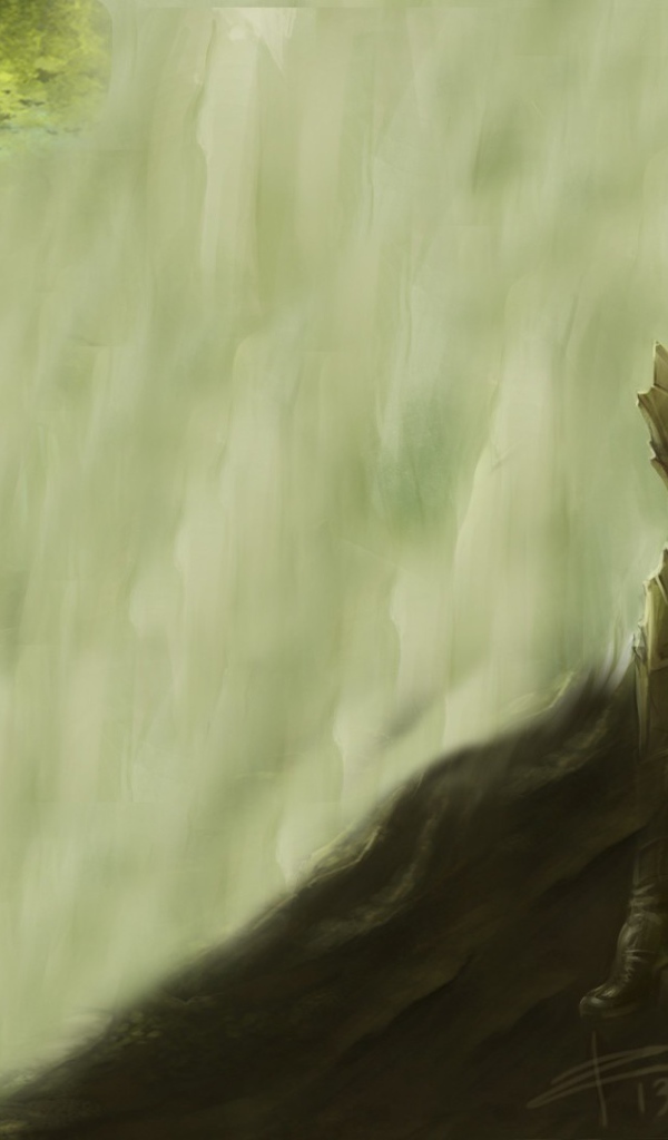 Артемис на лесном звере, игра Smite