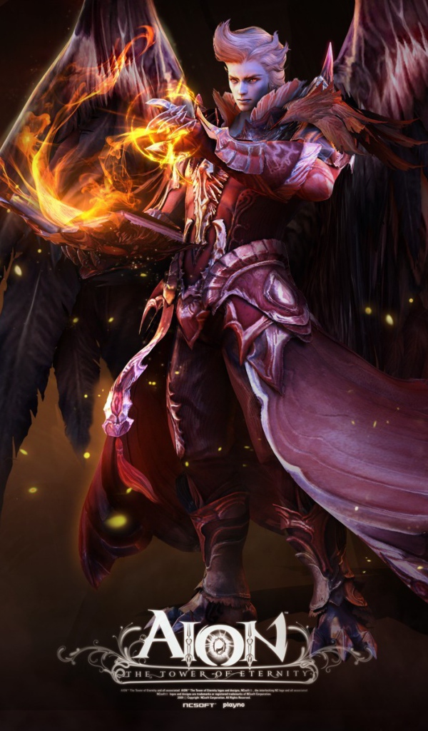 Персонаж Асмодиан, игра Aion Online