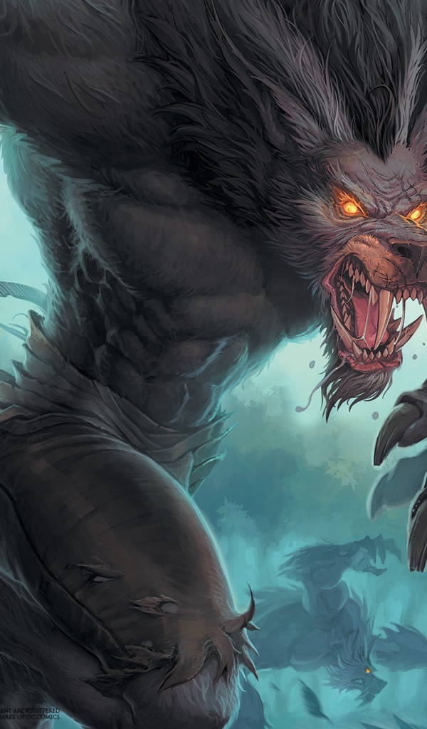 Волк оборотень из игры World of Warcraft