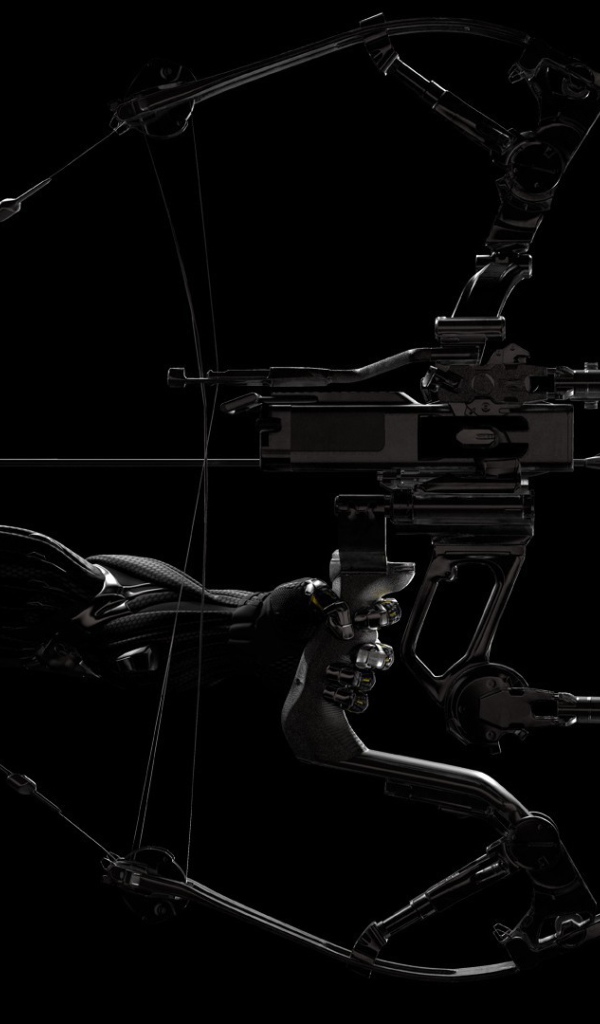 Черный лучник в игре Crysis 3