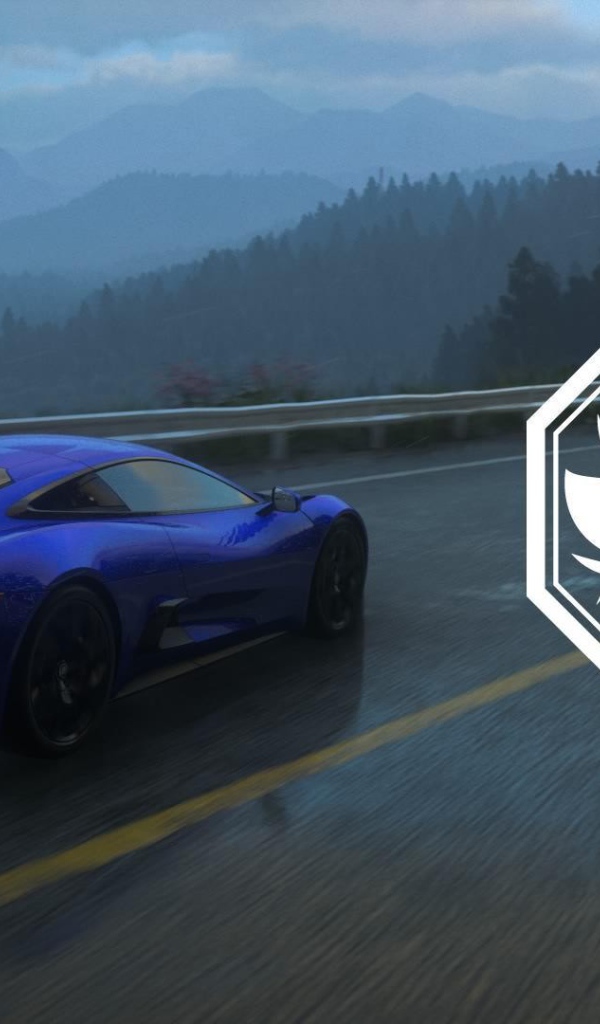 Синий Ягуар в японской видео игре