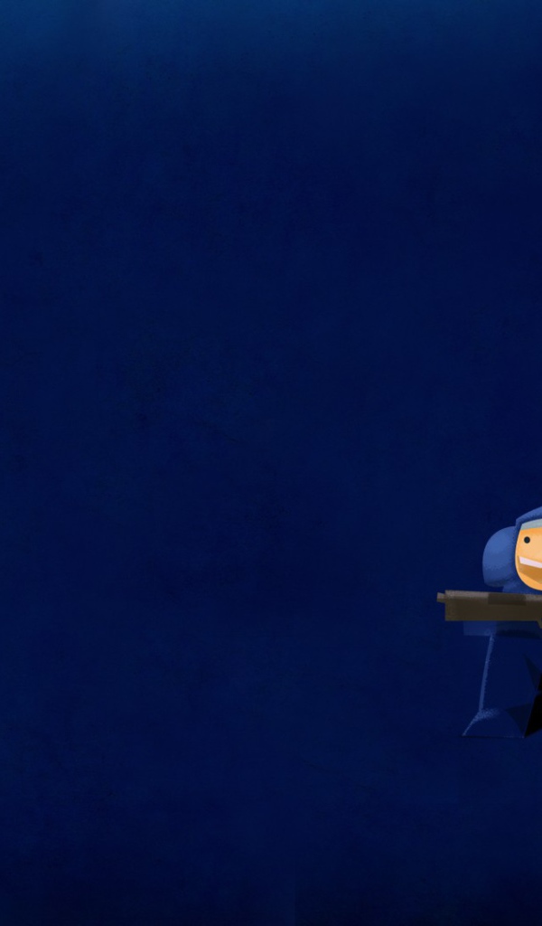 Голубой фон, игра Starcraft II