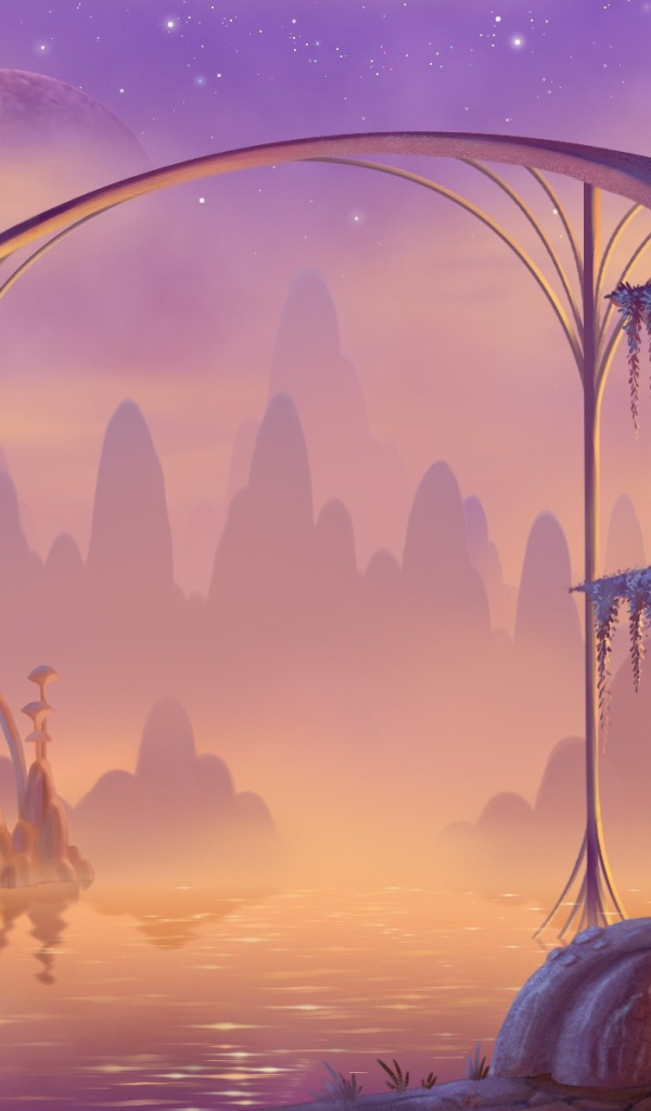 Мост, фон игры Bejeweled 3