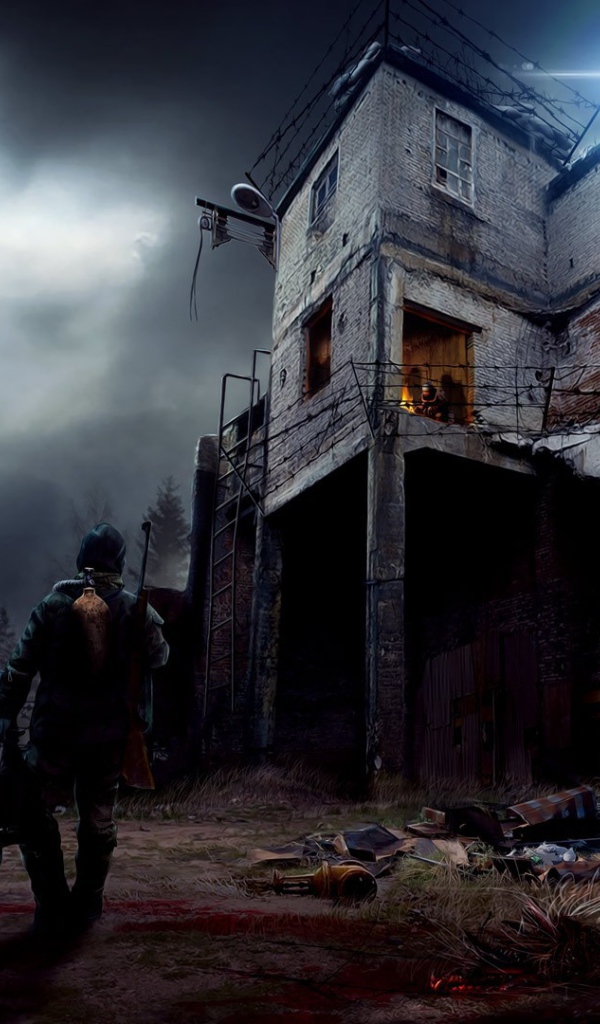 Разбитое здание в игре Survarium