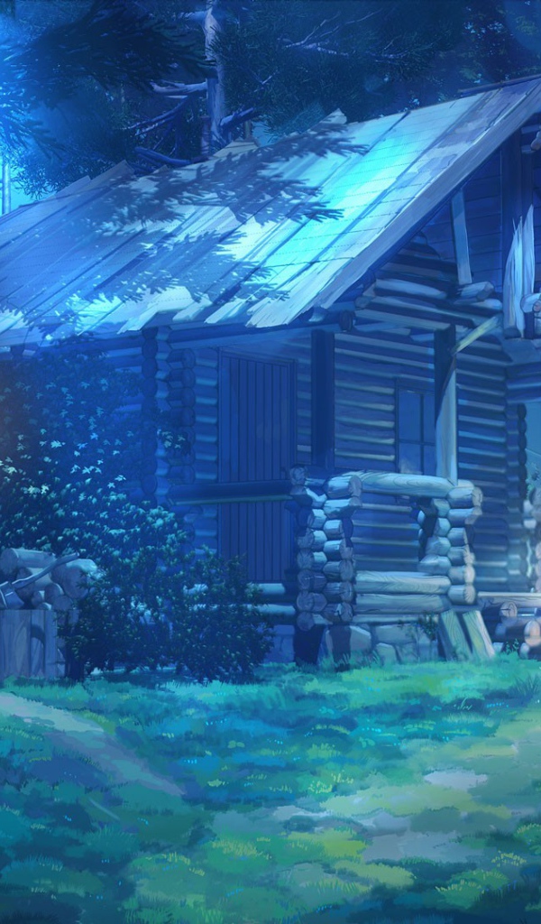 Изба в игре Бесконечное лето