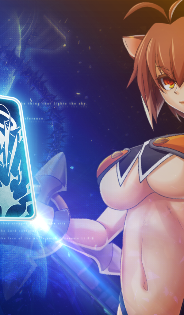 Женщина кошка в игре Blazblue