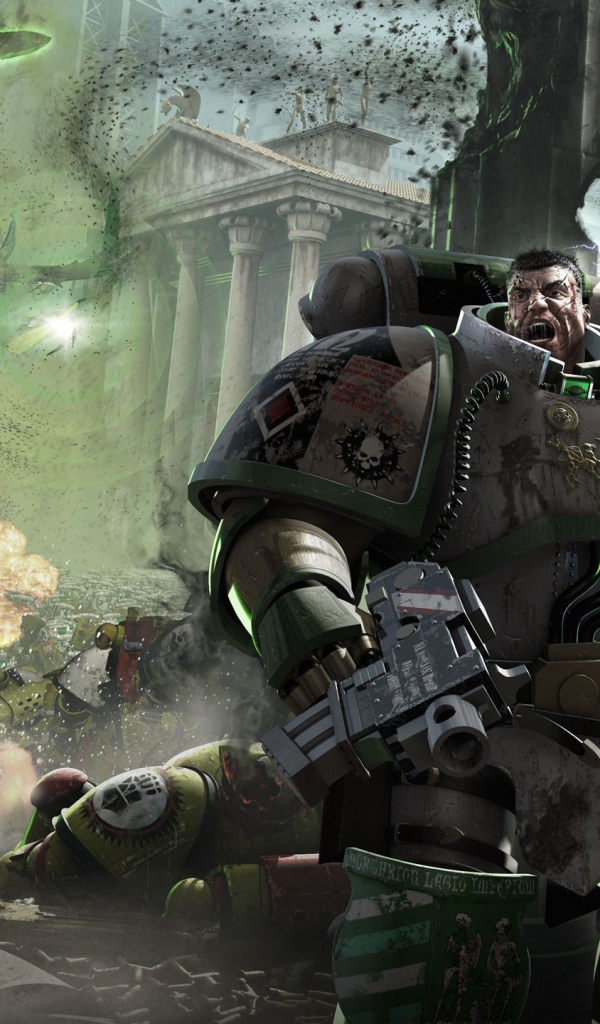 Персонаж Хорус в игре Warhammer 40000