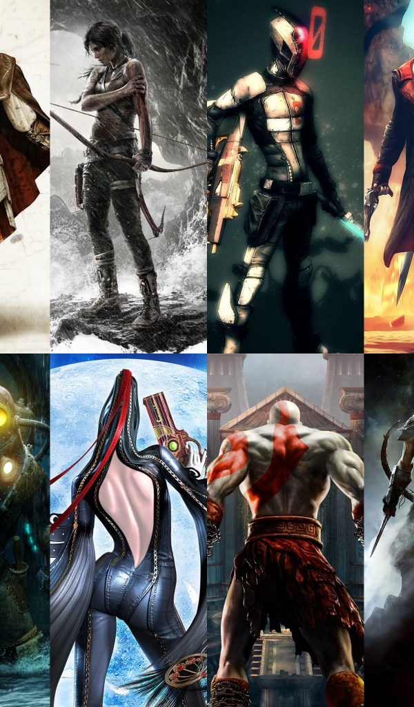 Персонажи игры Bayonetta 2