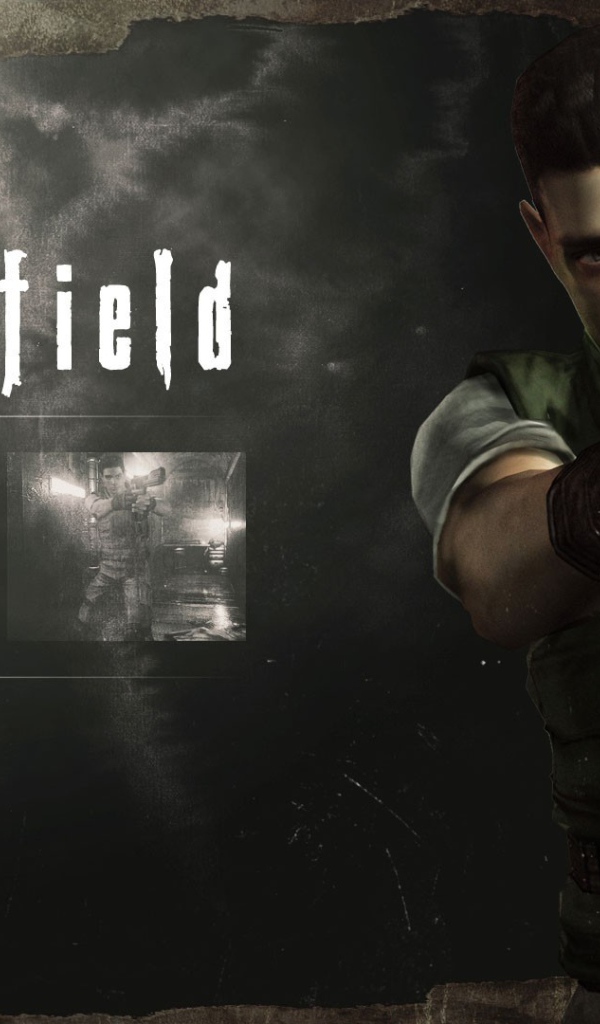 Крис Редфилд из игры Resident Evil HD Remaster