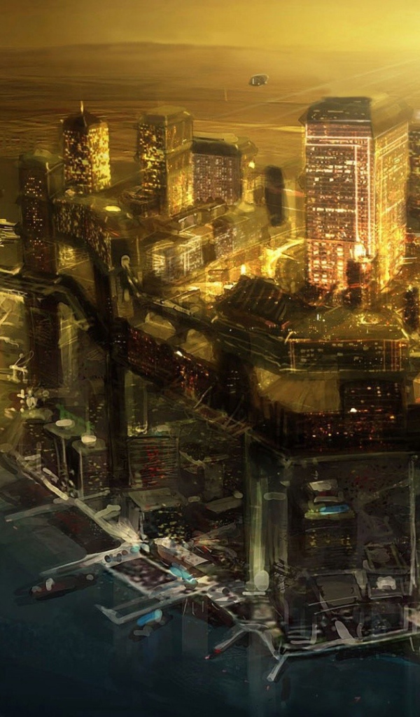 Город в игре Deus Ex Human Revolution