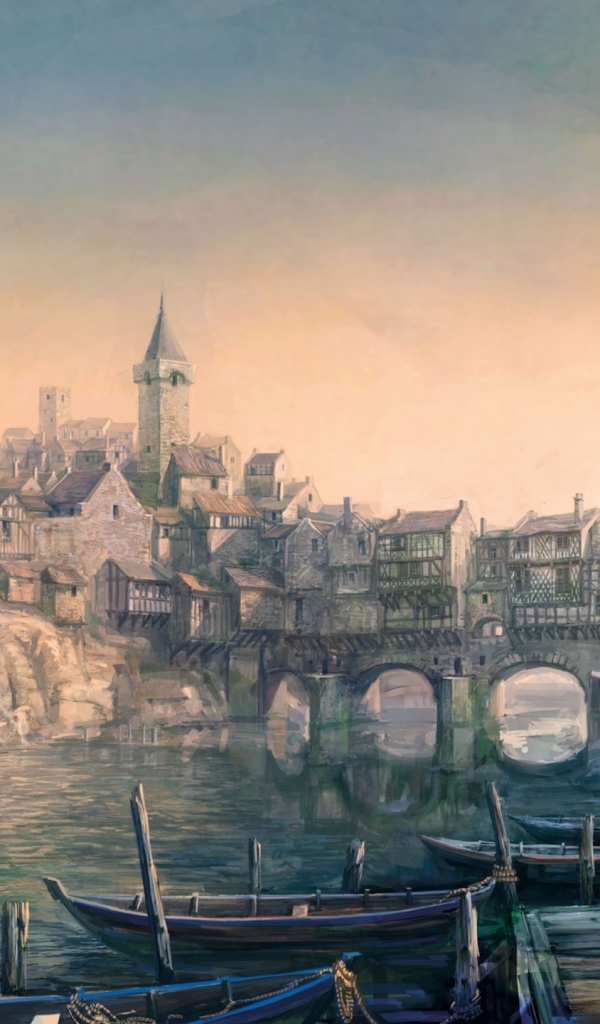 Город в игре The Witcher 3 Wild Hunt