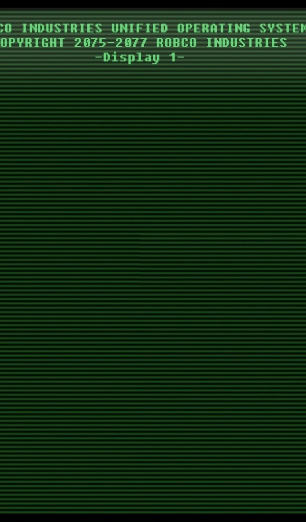 Дисплей компьютера в игре