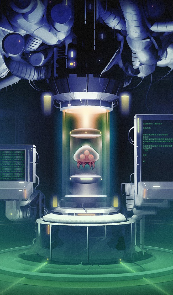 Компьютер в игре Metroid