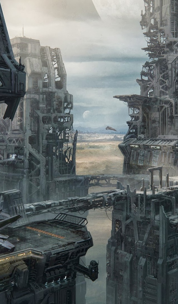 Постройки космопорта в игре Star Citizen