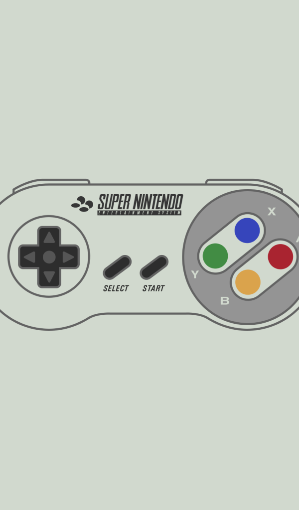 Пульт от игры Супер Nintendo