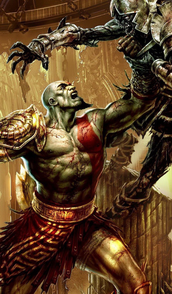 Поверженный враг, игра God of War