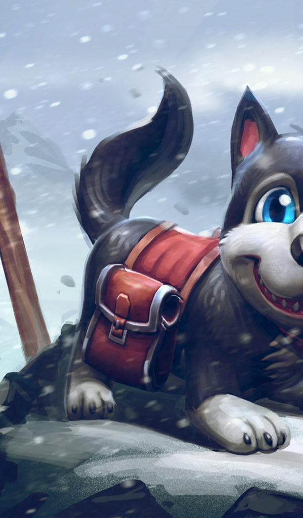 Собака из игры Dota 2