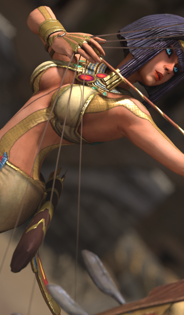 Египетская девушка из игры Smite