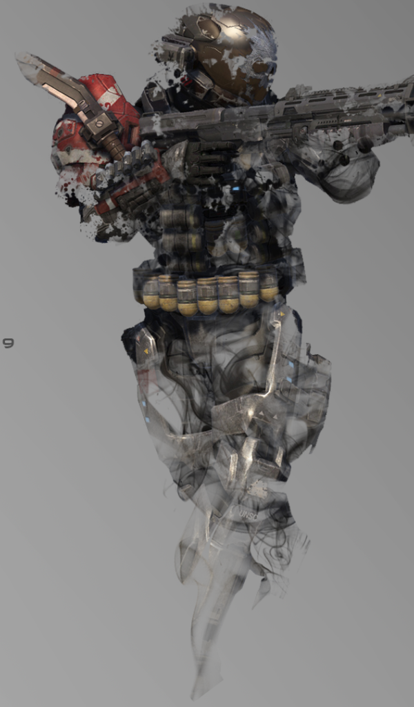 Эмили из игры Halo Reach