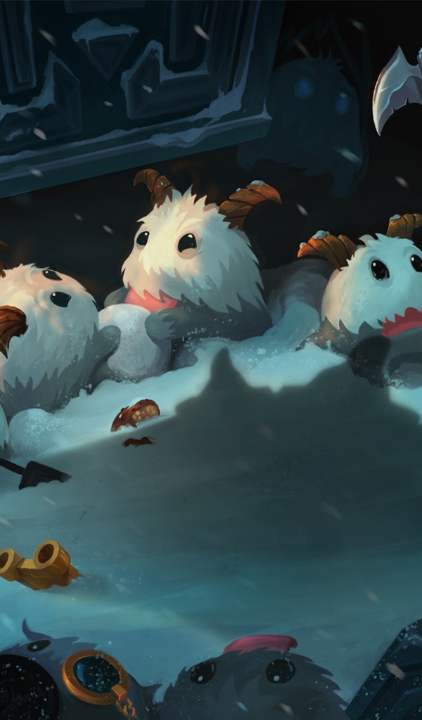 Семья лохматых снеговиков, Лига легенд