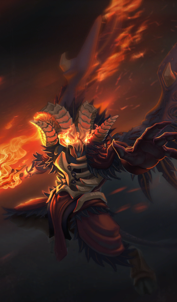 Огненный демон в игре Dota 2