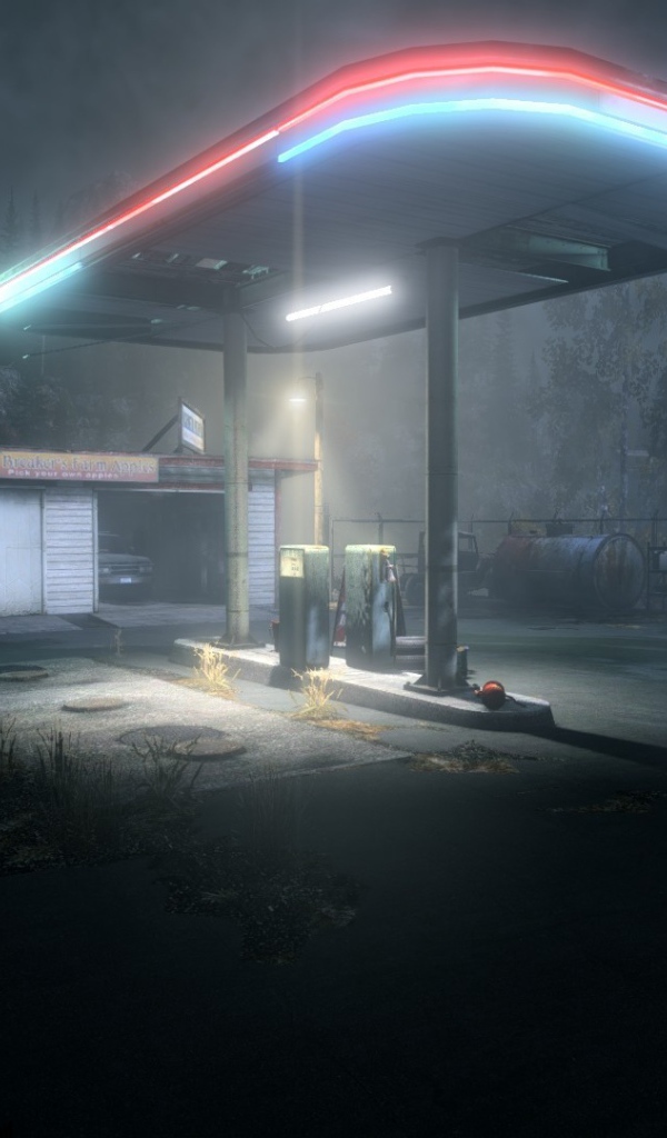 Заправка в игре Alan Wake