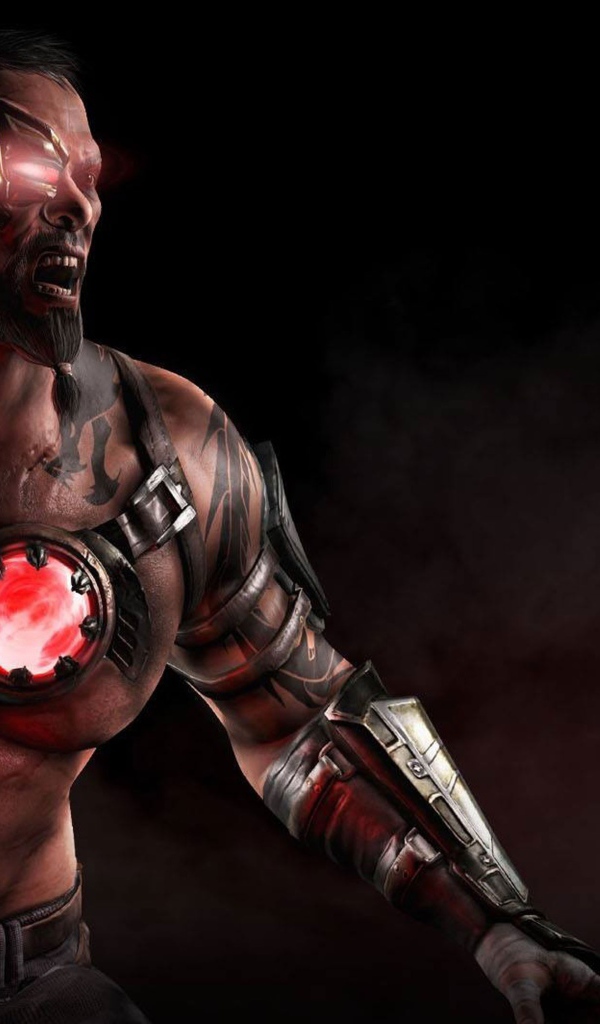 Огненный Кано из игры Mortal Kombat