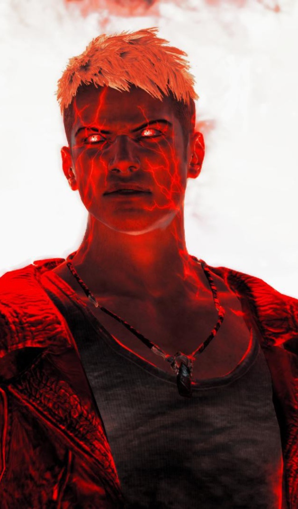 Огненный герой игры Devil May Cry