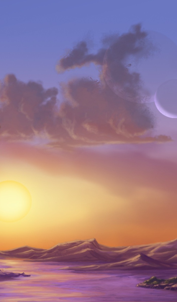 Летающий дом, фон игры Bejeweled 3