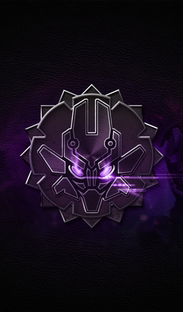 Игра от Riot Games, сиреневый знак