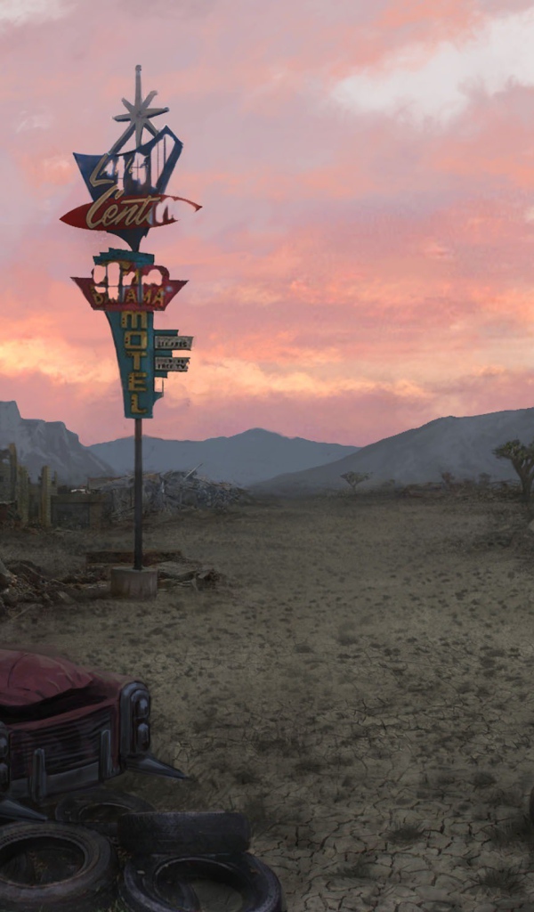 Заброшенный город в игре Fallout 3