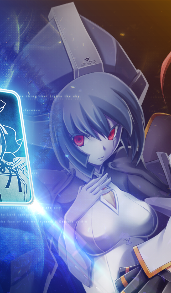 Девушка Ноэль в игре Blazblue