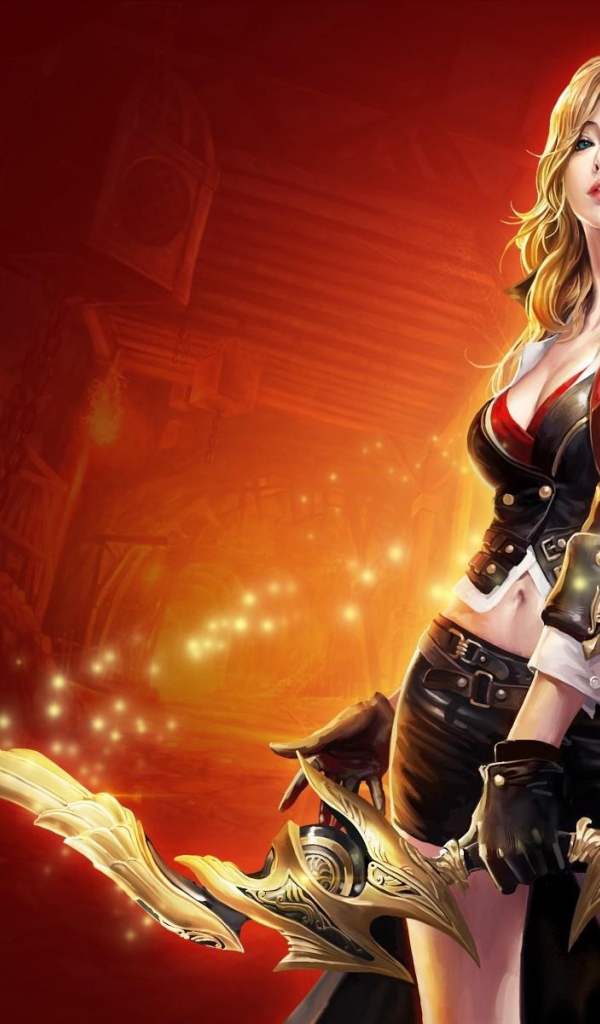 Девушка из игры Cabal