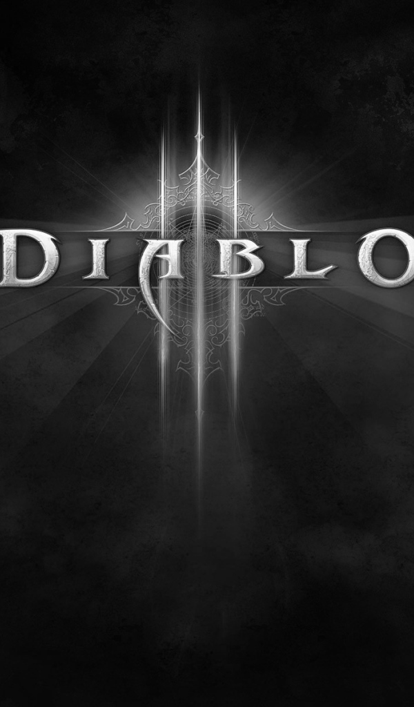 Серый фон, игра Diablo