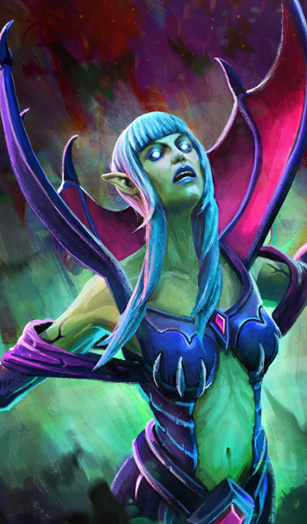 Зеленый демон в игре Dota 2