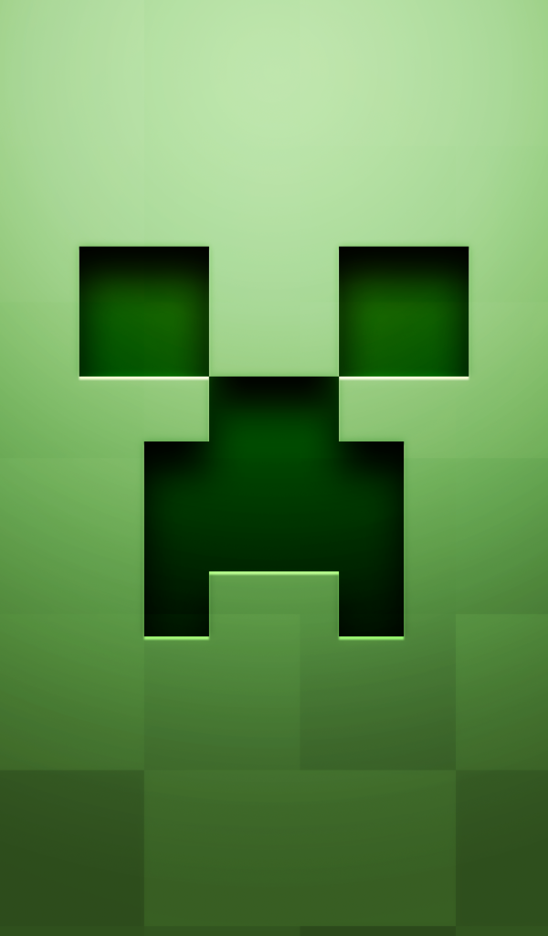 Зеленая фигурка из игры Minecraft