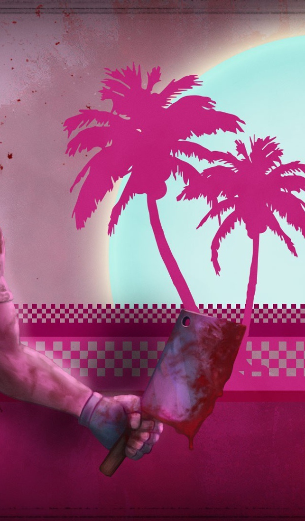 Герой в розовой куртке, игра Hotline Miami