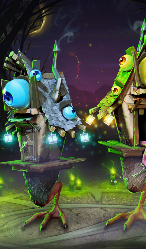 Дома на куриных ножках, игра Dota 2