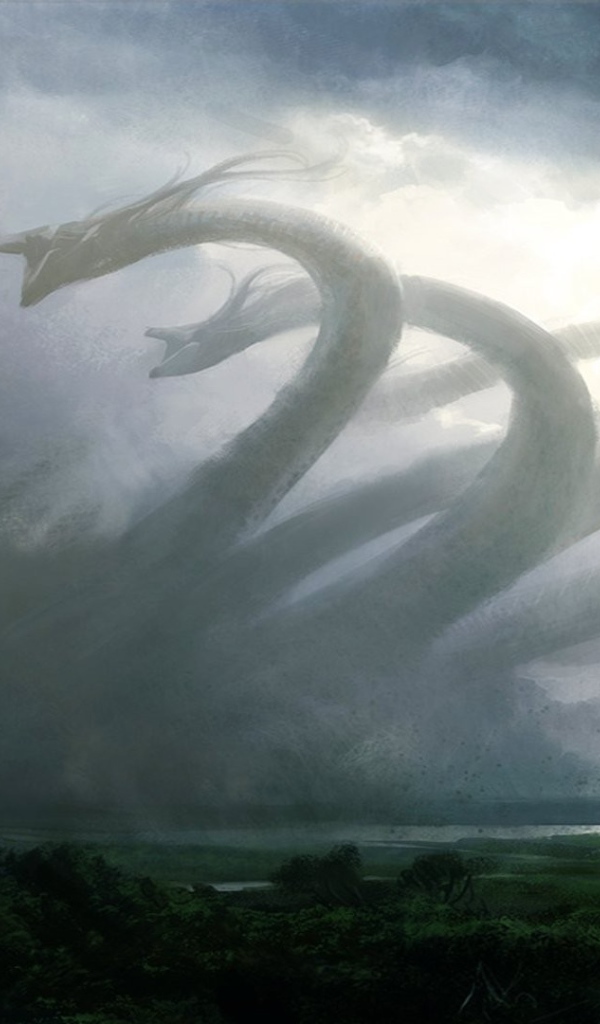 Стоглавое чудовище из игры Magic The Gathering