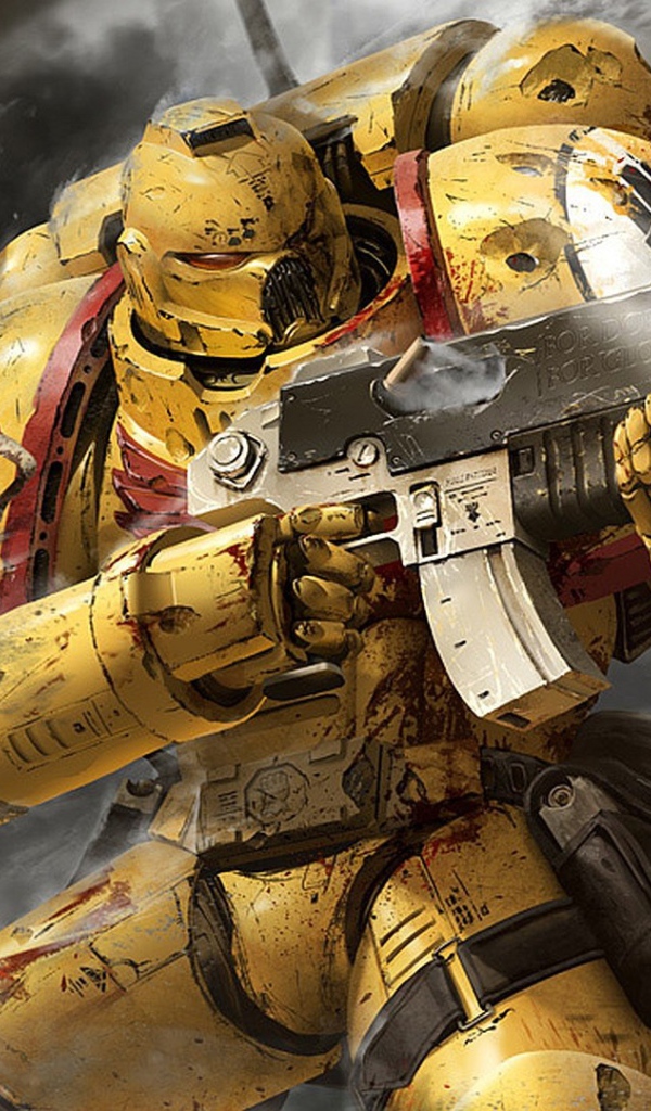 Имперские солдаты в игре Warhammer 40000