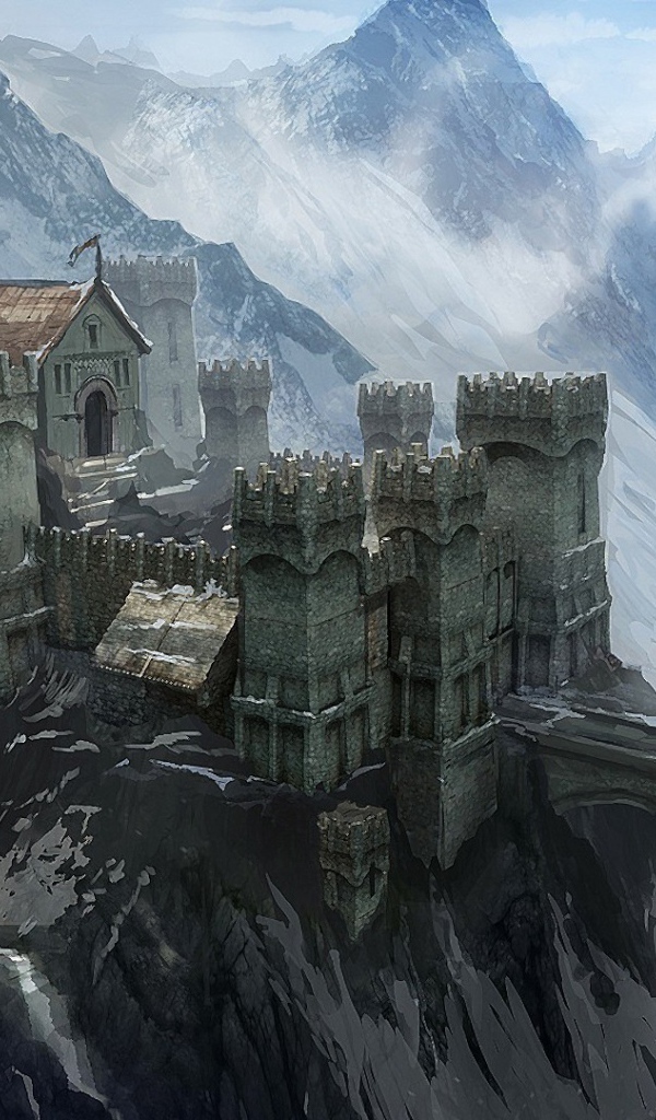 Неприступный замок в игре Dragon Age Inquisition