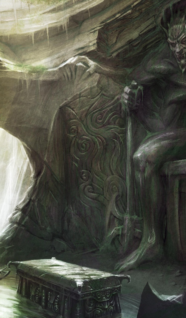 Пейзаж в игре The Elder Scrolls V Skyrim