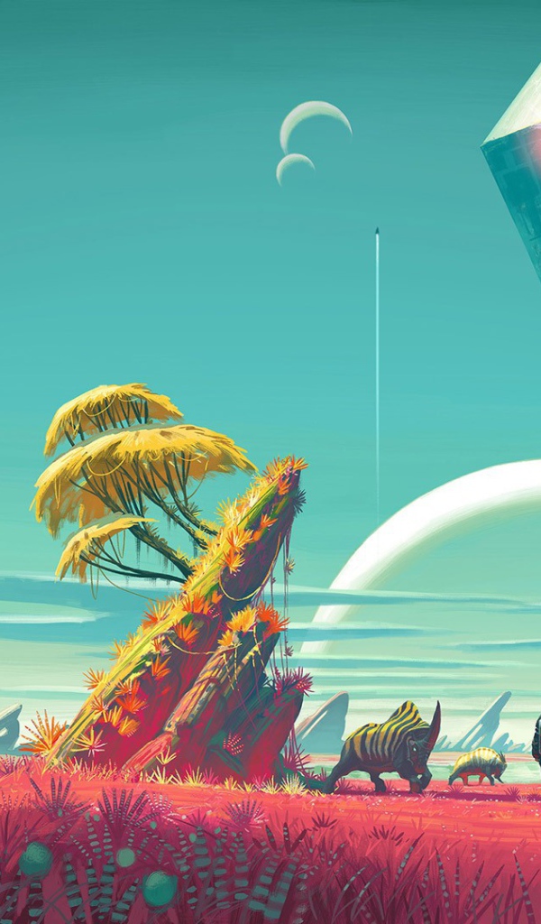 Находящаяся в разработке игра No Man's Sky