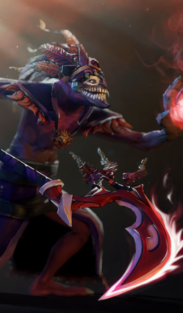 Маг Даззли из игры Dota 2