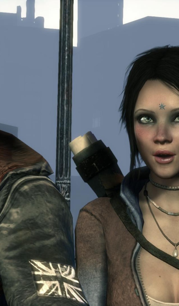 Парень и девушка из игры Devil May Cry