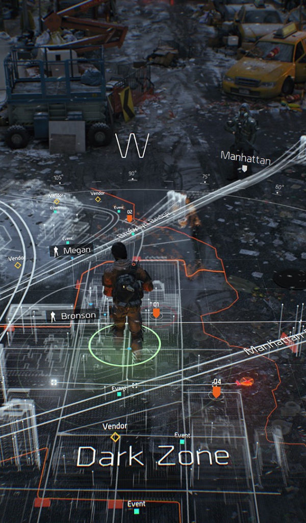 Карта в игре Tom Clancy's The Division