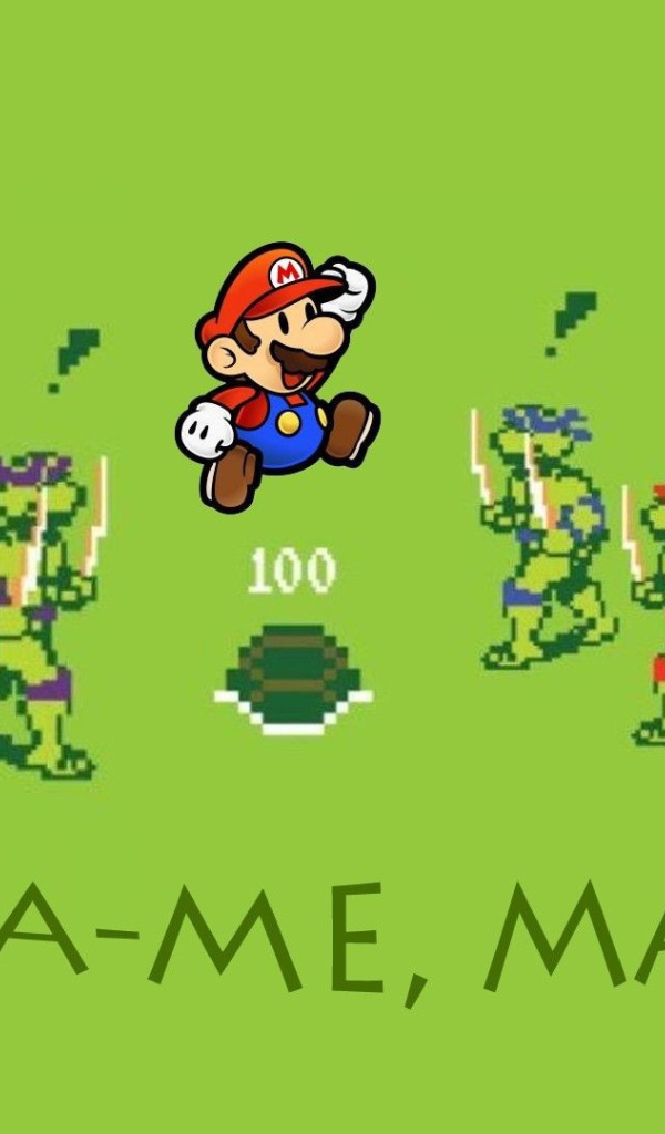 Марио против Ниндзя черепашек