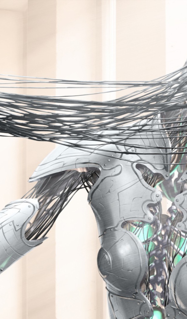 Маска робота в игре Cyberpunk 2077