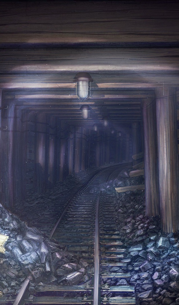 Шахтный тоннель в игре Бесконечное лето