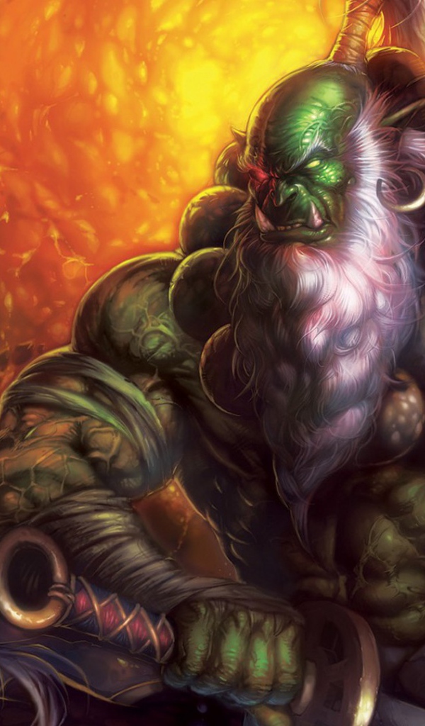 Монстр из игры Варкрафт